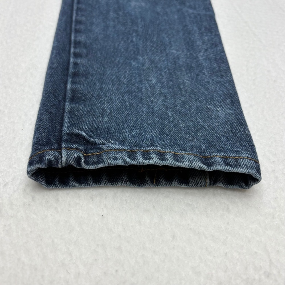 Vintage 90s Jordache Basics High Waisted Straight Leg Mom Jean Dark Wash Sz 9/10 - Picture 9 of 16